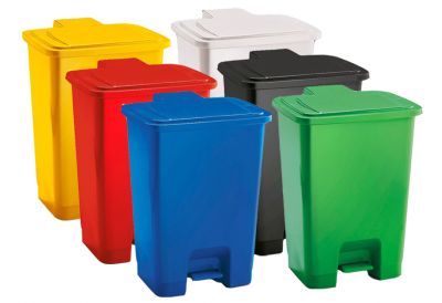 Plastics Bins with Fixture